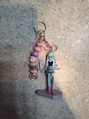 Blue & Pink Doll Keychain Charm